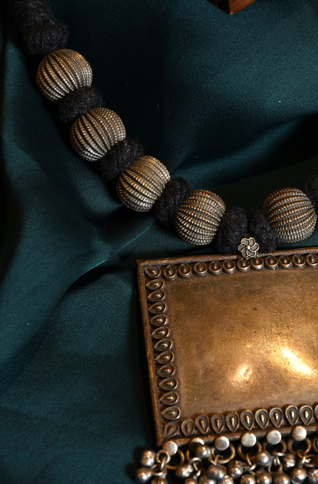 Jyamiti Oxidised Necklace - Naksheband