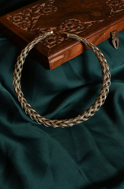Kundal Oxidised Necklace