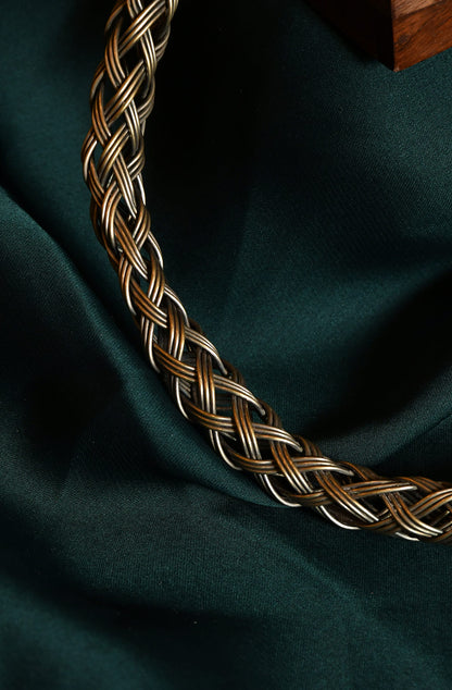 Kundal Oxidised Necklace